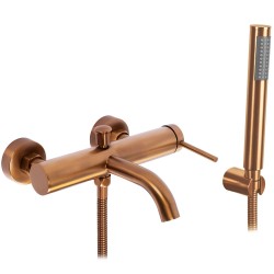 Bateria wannowa REA SPOT Miedź Szczotkowana