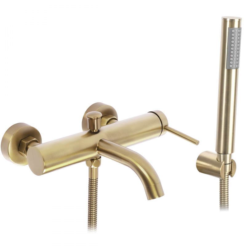 Bateria wannowa REA SPOT Złota Szczotkowana