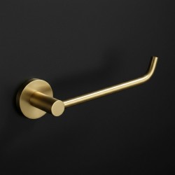 Uchwyt na papier toaletowy 5609 Leo Złoty Szczotkowany