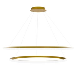 Lampa wisząca LHJ008-CP2 BRUSH GOLD