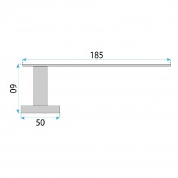 Wieszak łazienkowy 209 OSTE Brush Gold