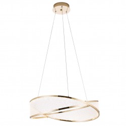 LAMPA SUFITOWA WISZĄCA G136-CP 50cm Złota