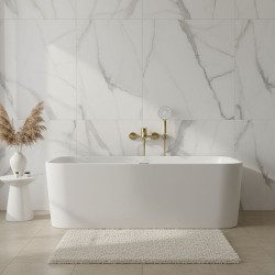 Bateria wannowa REA DROP Złota Szczotkowana