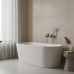 Bateria wannowa REA DROP Miedź Szczotkowana