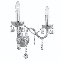 KINKIET ŚCIENNY EBT019-2W Chrom