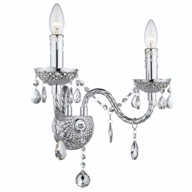 KINKIET ŚCIENNY EBT019-2W Chrom