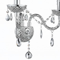 KINKIET ŚCIENNY EBT019-2W Chrom