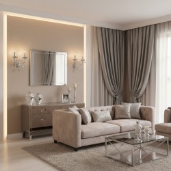 KINKIET ŚCIENNY EBT019-2W Chrom