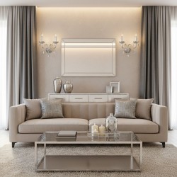 KINKIET ŚCIENNY EBT019-2W Chrom