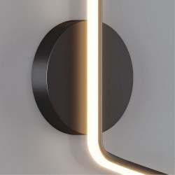 KINKIET ŚCIENNY LED LHJ061-W CZARNY