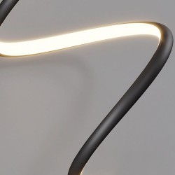 KINKIET ŚCIENNY LED LHJ061-W CZARNY