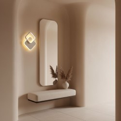 KINKIET ŚCIENNY LED LHJ080-W BIAŁY