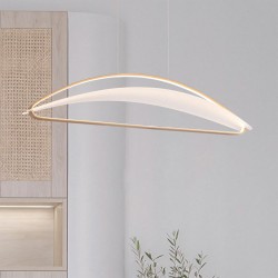 LAMPA SUFITOWA WISZĄCA LED G124-CP Złota