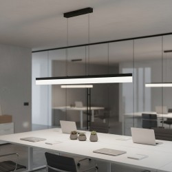 Lampa wisząca LED APP1692-CP 120 cm Czarna