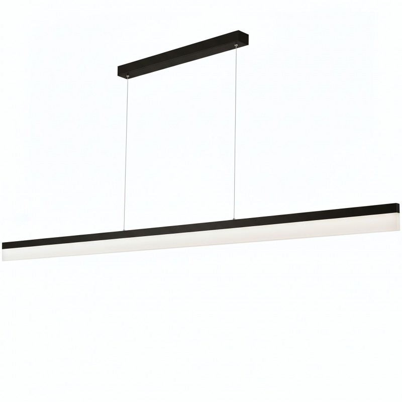 Lampa wisząca LED APP1695-CP 200 cm Czarna