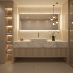 Umywalka nablatowa Rea Joana 65