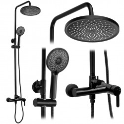 Zestaw natryskowy Rea Ontario Czarny