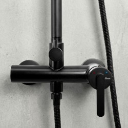 Zestaw natryskowy Rea Ontario Czarny