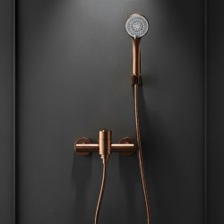 Bateria prysznicowa REA Ontario Miedź Szczotkowana