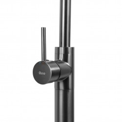 Bateria umywalkowa podłogowa Rea Lungo Tytan