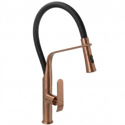 Bateria kuchenna Rea Castor Miedź Szczotkowana