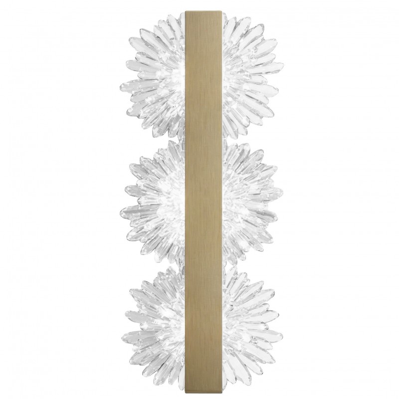 KINKIET ŚCIENNY LED G149-3W GOLD ZŁOTY SZCZOTKOWANY