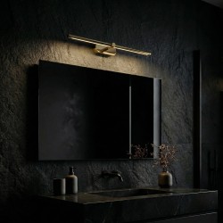 Kinkiet łazienkowy LED APP1889-1W 40 cm Złoty