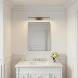 Kinkiet łazienkowy LED APP1895-1W 40 cm Miedź szczotkowana