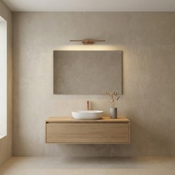 Kinkiet łazienkowy LED APP1895-1W 40 cm Miedź szczotkowana