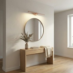 Kinkiet łazienkowy LED APP1895-1W 40 cm Miedź szczotkowana
