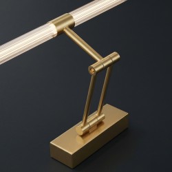 Kinkiet łazienkowy LED APP1900-1W 60cm Złoty Szczotkowany