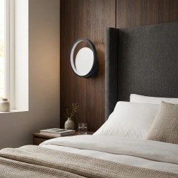 Kinkiet ścienny LED APP1915-W Czarny