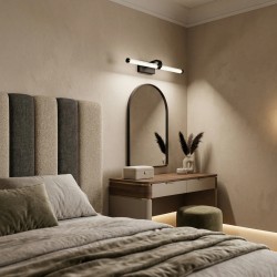 Kinkiet łazienkowy LED APP1887-1W 40cm Czarny