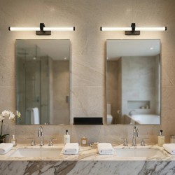 Kinkiet łazienkowy LED APP1887-1W 40cm Czarny