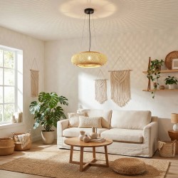 Lampa sufitowa wisząca boho APP1908-3CP