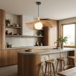 Lampa sufitowa wisząca boho APP1932-1CP 50CM