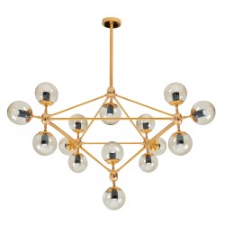 Lampa wisząca sufitowa Złota APP267-15C