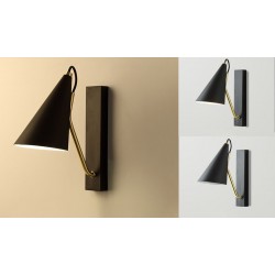 LAMPA ŚCIENNA KINKIET APP1142-1W Czarna