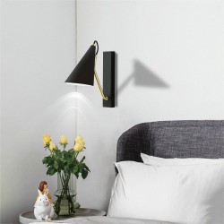 LAMPA ŚCIENNA KINKIET APP1142-1W Czarna