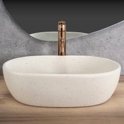 Umywalka nablatowa Rea Amelia Sandy