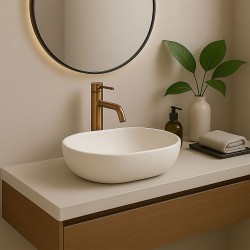 Umywalka nablatowa Rea Amelia Sandy