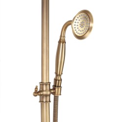 Zestaw Prysznicowy REA BERGAMO ANTYCZNY BRĄZ