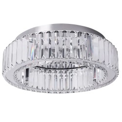 LAMPA KRYSZTAŁOWA PLAFON APP1742-C 40 cm CHROM