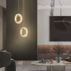 LAMPA WISZĄCA KRYSZTAŁOWA LED G119-1CP Złota