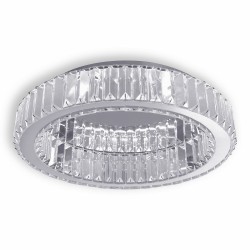 LAMPA KRYSZTAŁOWA PLAFON APP1744-C 50 cm CHROM