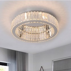 LAMPA KRYSZTAŁOWA PLAFON APP1744-C 50 cm CHROM