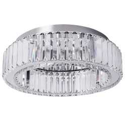 LAMPA KRYSZTAŁOWA PLAFON APP1744-C 50 cm CHROM