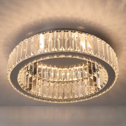 LAMPA KRYSZTAŁOWA PLAFON APP1744-C 50 cm CHROM