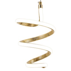 LAMPA WISZĄCA LED G075-3CPR Złota