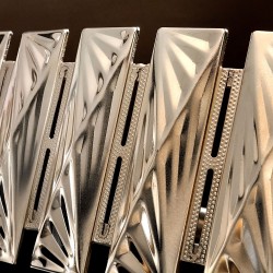 Lampa Wisząca z Kryształami G061-CP 80CM ZŁOTA